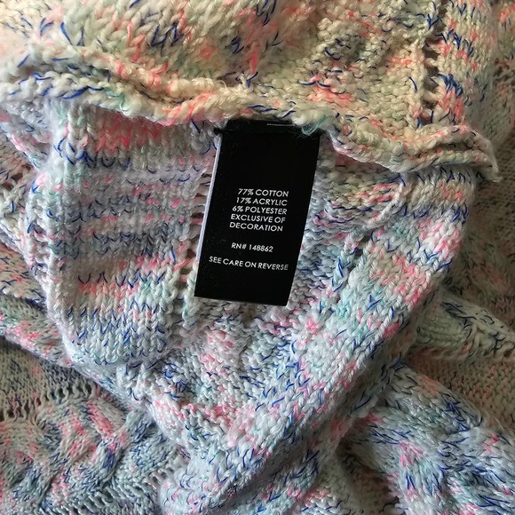 Torrid White and Blue Striped Blouse - Picture 9 of 10